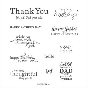 Best Year Happy Father's Day Card - Stamp with Fiona